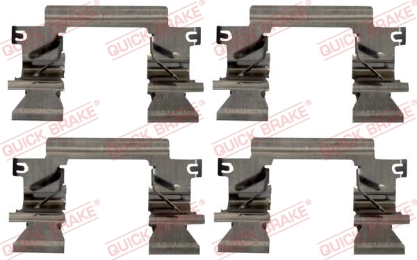 Accessory Kit, disc brake pad